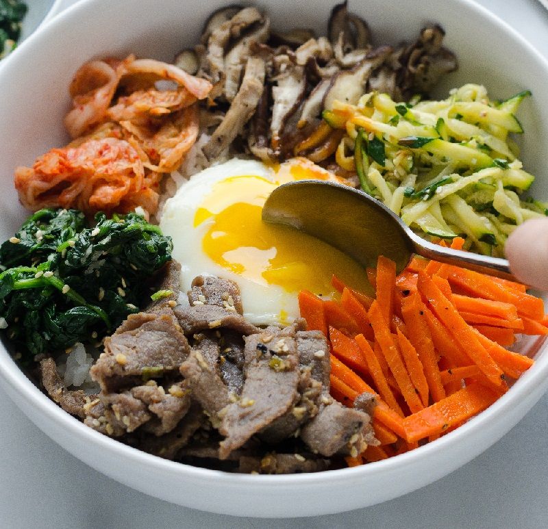 Bibimbap Cara Makan