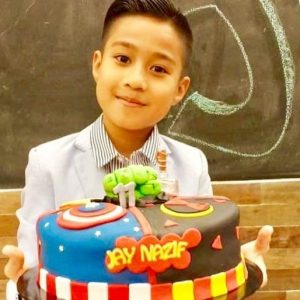 Foto Jay Nazif Sambut Birthday