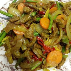 Daging Goreng Kunyit