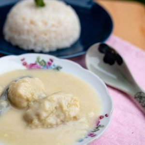 Cara masak pulut durian