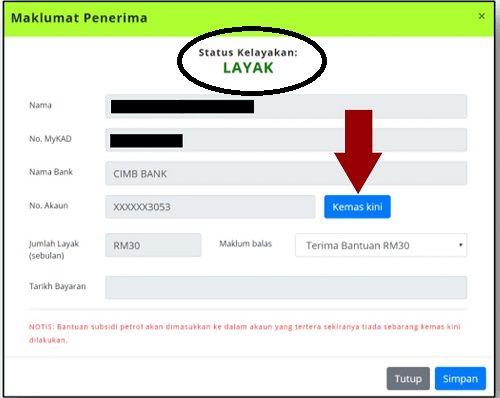 2 Semakan PSP Kemaskini