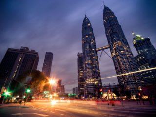 Gambar KLCC Waktu Malam