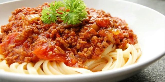 Resepi Spaghetti Bolognese Mudah Guna Prego  Azhan.co