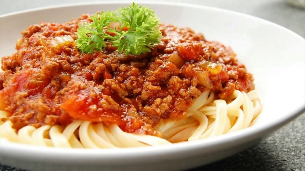 Resepi Spaghetti Bolognese Mudah Guna Prego  Azhan.co