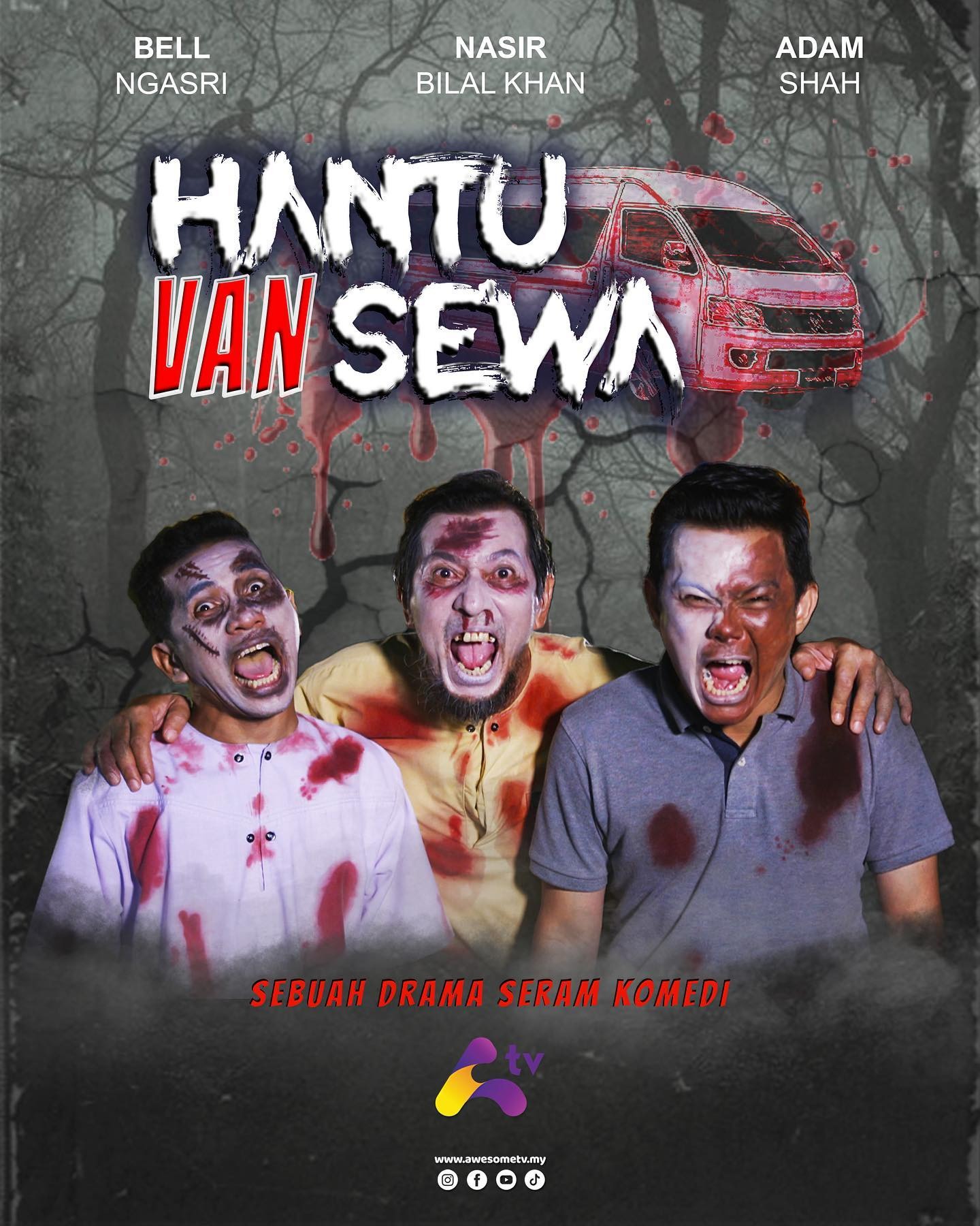 Drama Hantu Van Sewa Poster