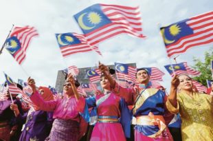 Kibar Bendera Malaysia