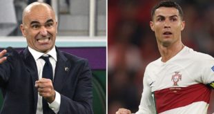 Roberto Martinez Portugal Vs CR7 Ronaldo