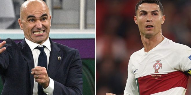 Roberto Martinez Portugal Vs CR7 Ronaldo