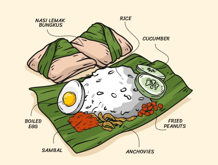 Cara Masak Nasi Lemak Malaysia